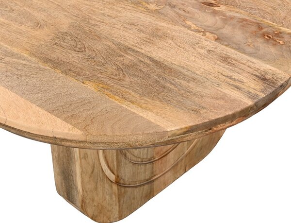Масичка за кафе Kane boho Natural 110x72x38 cm