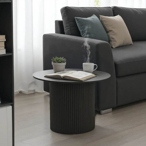 Масичка за кафе Dovel Black 70x70x40 cm