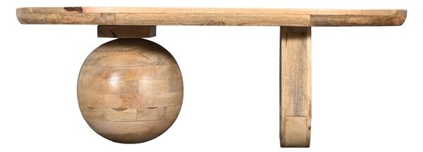 Масичка за кафе Kane boho Natural 110x72x38 cm
