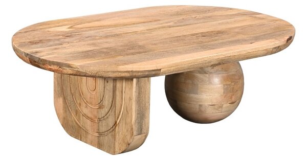 Масичка за кафе Kane boho Natural 110x72x38 cm