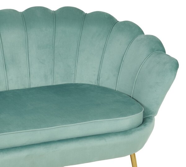 Диван с 2 места Daimon Light Green 134x70x77 cm