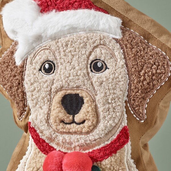 Декоративна възглавница 20x30 cm Christmas Dog – Catherine Lansfield