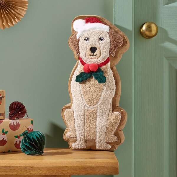 Декоративна възглавница 20x30 cm Christmas Dog – Catherine Lansfield