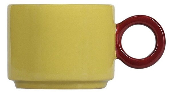 Глинена чаша в цвят горчица 280 ml Lou – ONA