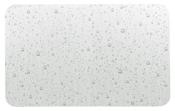 Светлосив килим за баня 50x120 cm Splash – douceur d'intérieur