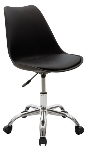 Комплект офис мебели 3 части Uni Black 100x48x72 cm