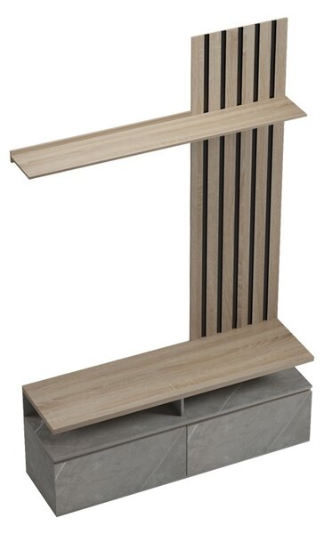 ТВ скрин Perlento Beige 140x41x219,5 cm