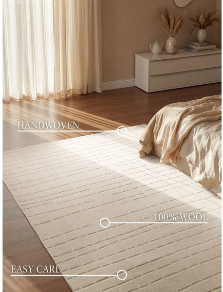 Кремав вълнен килим 120x170 cm Kenso – Villeroy&Boch