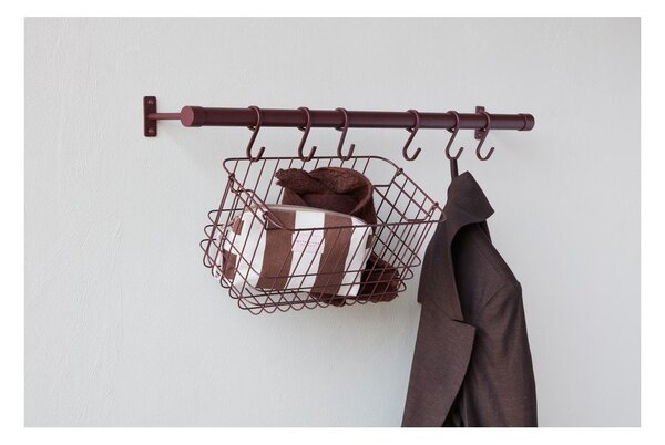 Бордо стенна закачалка от неръждаема стомана 70 cm Hang-It – Mette Ditmer Denmark