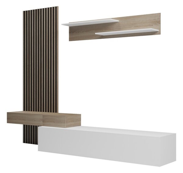 Litende TV скрин Litende White 249.4x42.2x199.5 cm