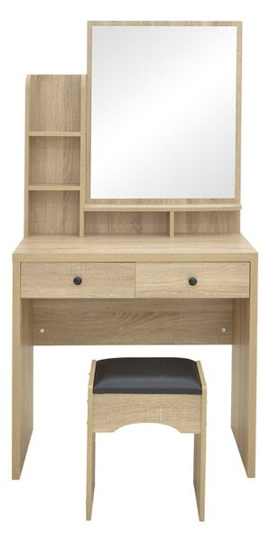 Трапезна маса Cenzo Натурален 80x40x155 см