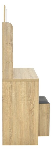 Трапезна маса Cenzo Натурален 80x40x155 см