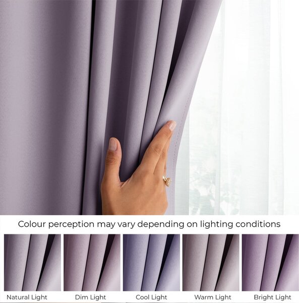 Сиво-розово dimout перде 140x245 cm Kierra – Restilo