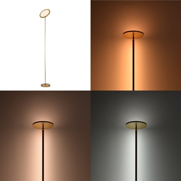 LED лампа Rita Златист 25x25x160 см