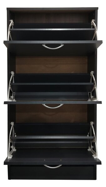 Шкаф за обувки Savaz Тъмносив 60x24x114 см