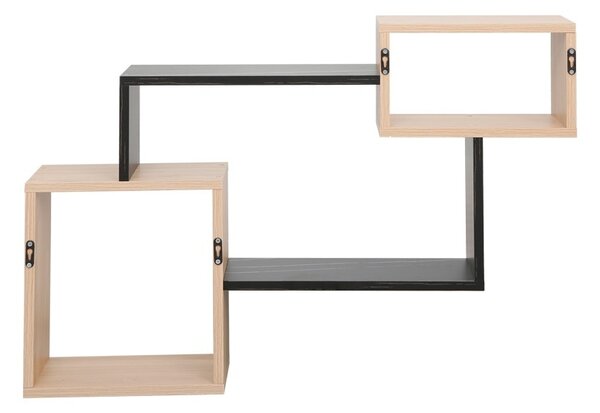 Стенен рафт Beldra Натурален 84x15x57.8 см