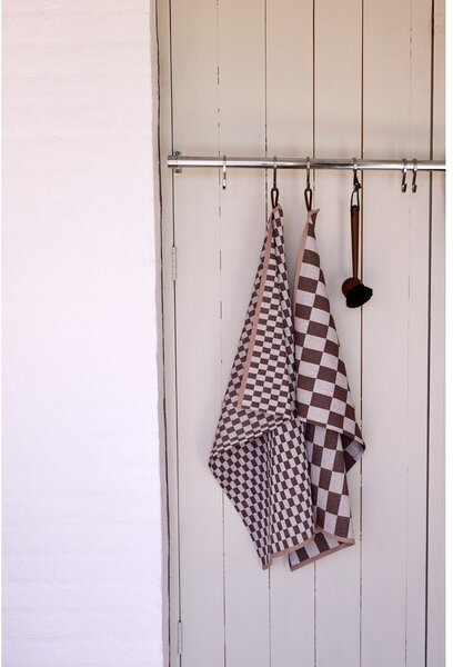 Стенна закачалка от неръждаема стомана в матово сребрист цвят 70 cm Hang-It – Mette Ditmer Denmark