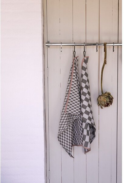 Стенна закачалка от неръждаема стомана в матово сребрист цвят 70 cm Hang-It – Mette Ditmer Denmark
