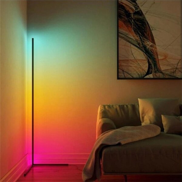 LED лампа Nanek Черен 30x30x120 см
