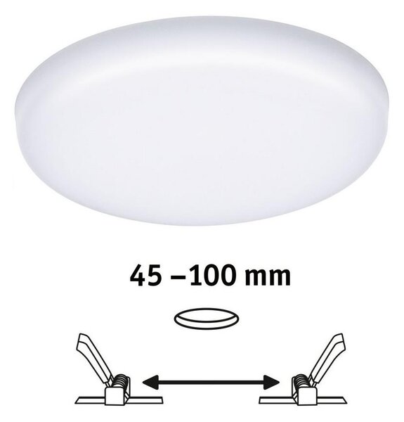 Paulmann 92391 - LED/8,5W IP44 Плафон за вграждане за баня VARIFIT 230V