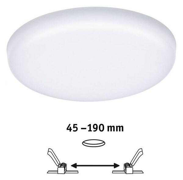 Paulmann 92392 - LED/17,5W IP44 Плафон за вграждане в баня VARIFIT 230V