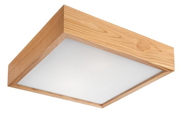 Лампа OAK SQUARE 1xE27/60W/230V дъб 27,5 см