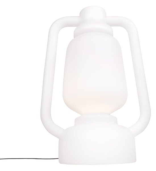 Интелигентна подова лампа бяла 110 см с Wifi G95 - Storm Extra Large