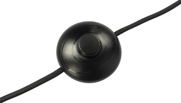 Интелигентна подова лампа черна регулируема с 3 Wi-Fi P45 - Mesh
