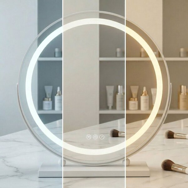Огледало LED MAKE-UP White 50 cm