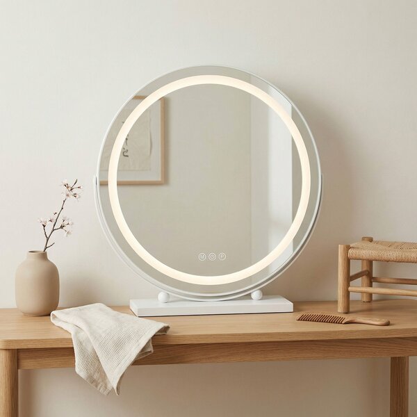 Огледало LED MAKE-UP White 50 cm
