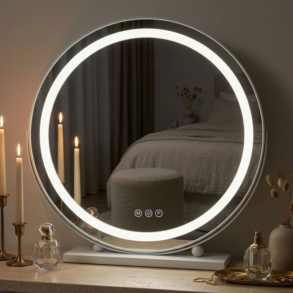 Огледало LED MAKE-UP White 50 cm