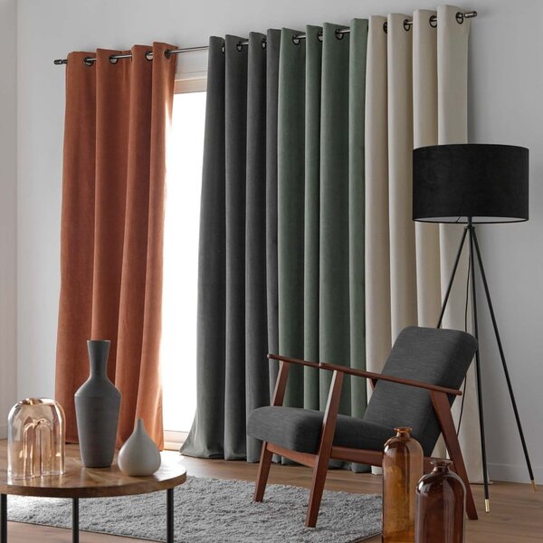 Кафяво перде 140x260 cm Olympe – douceur d'intérieur