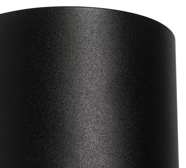 Интелигентна стенна лампа черна с месинг с WiFi G9 - Sabbio