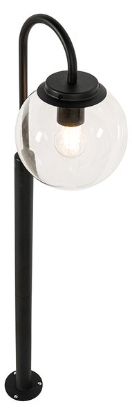 Модерен фенер черен с пластмаса 104 см IP44 - Sfera