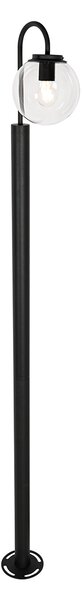 Модерен фенер черен с пластмаса 200 см IP44 - Sfera