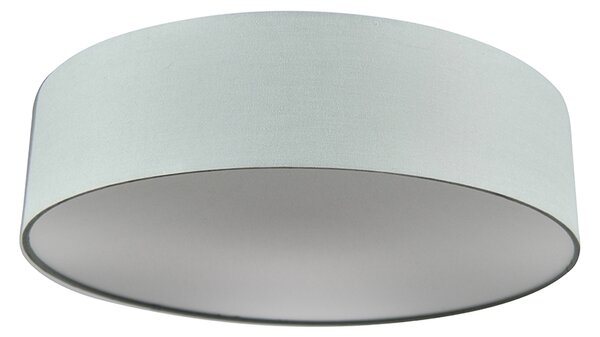 Таванна лампа зелена 40 см с LED - Drum LED