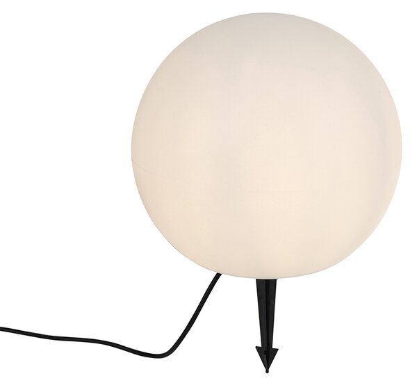 Модерна външна лампа бяла 35 см IP65 - Nura