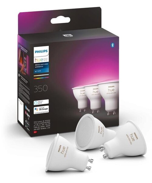 К-кт 3бр. LED димируеми крушки Philips Hue WACA GU10/5W/230V 2000-6500K