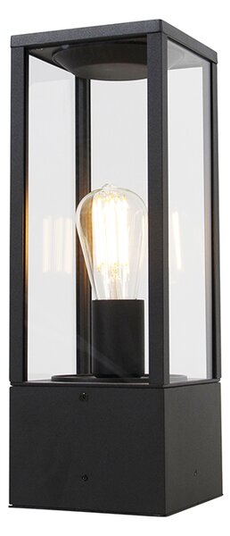Интелигентна външна подова лампа черна 40 см с Wi-Fi ST64 - Charlois