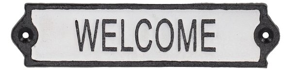 Знак от излято желязо 21x5 cm Welcome – Esschert Design