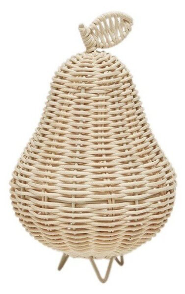 Детска нощна лампа в естествен цвят ø 12 cm Pear – OYOY Mini