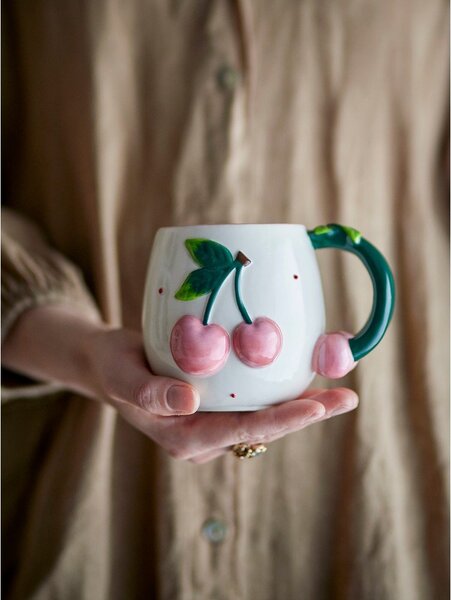 Кремава керамична чаша 420 ml Berrie – Bloomingville