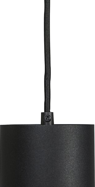 Интелигентна висяща лампа черна вкл. WiFi GU10 - Tubo