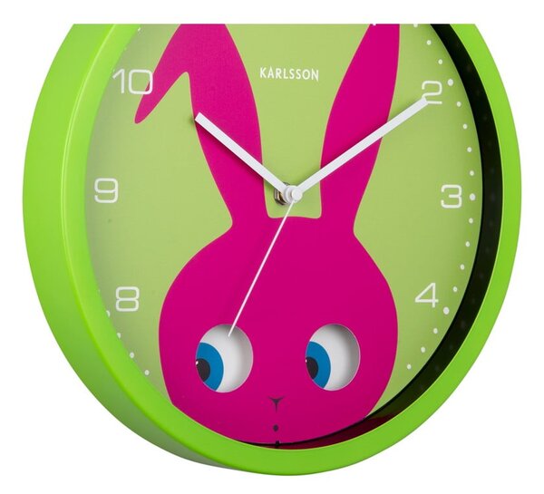 Детски часовник ø 31 cm Peekaboo Bunny – Karlsson