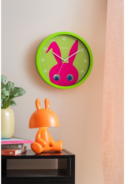 Детски часовник ø 31 cm Peekaboo Bunny – Karlsson