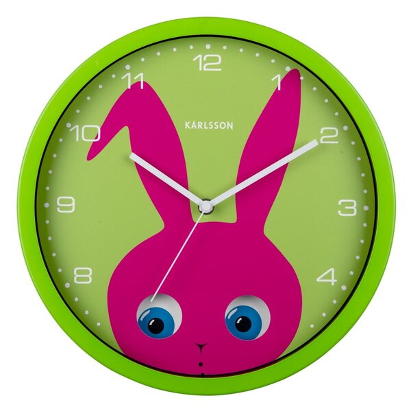 Детски часовник ø 31 cm Peekaboo Bunny – Karlsson