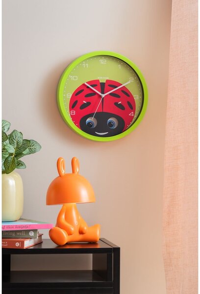 Детски часовник ø 31 cm Peekaboo Ladybug – Karlsson