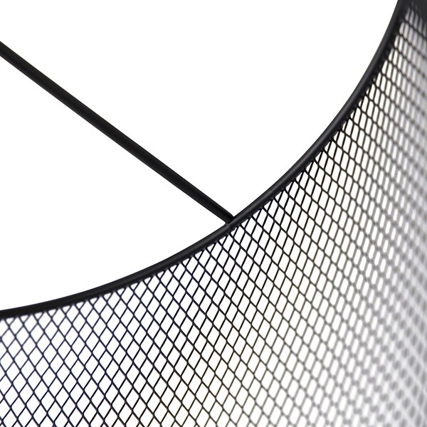 Индустриален плафон черен - Drum Mesh
