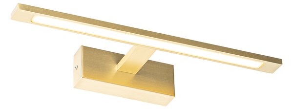 Стенна лампа месинг 41,5 см с LED IP44 - Jerre