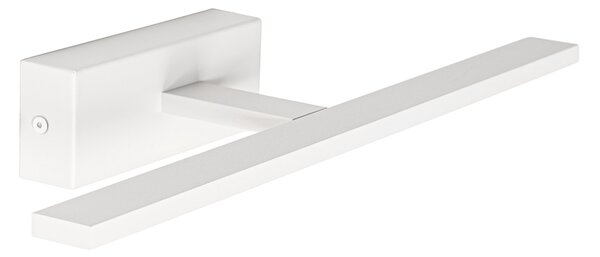 Стенна лампа бяла 41,5 см с LED IP44 - Jerre